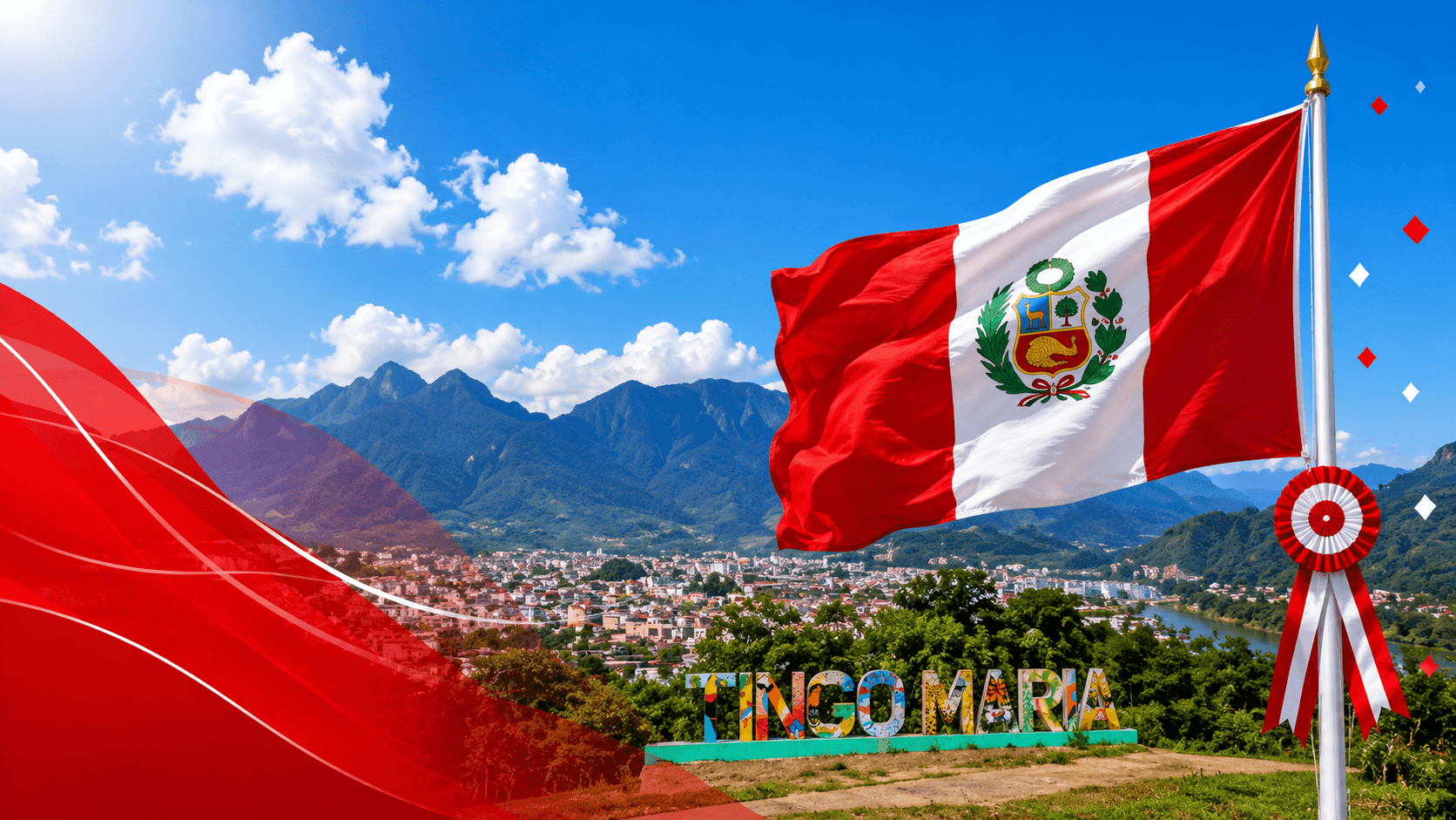 Fiestas Patrias en Clínica Vásquez, Tingo María